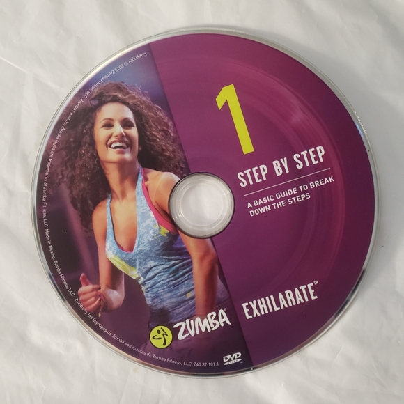 Zumba Exhilarate Slim & Tone Body Shaping System Workout DVD Toning Stick - Picture 5 of 16